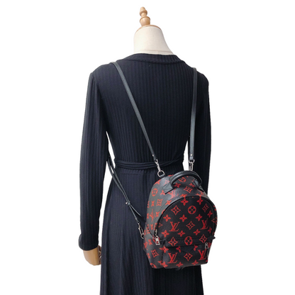 Louis-Vuitton Mini Palm Springs Infrarouge Canvas GHW