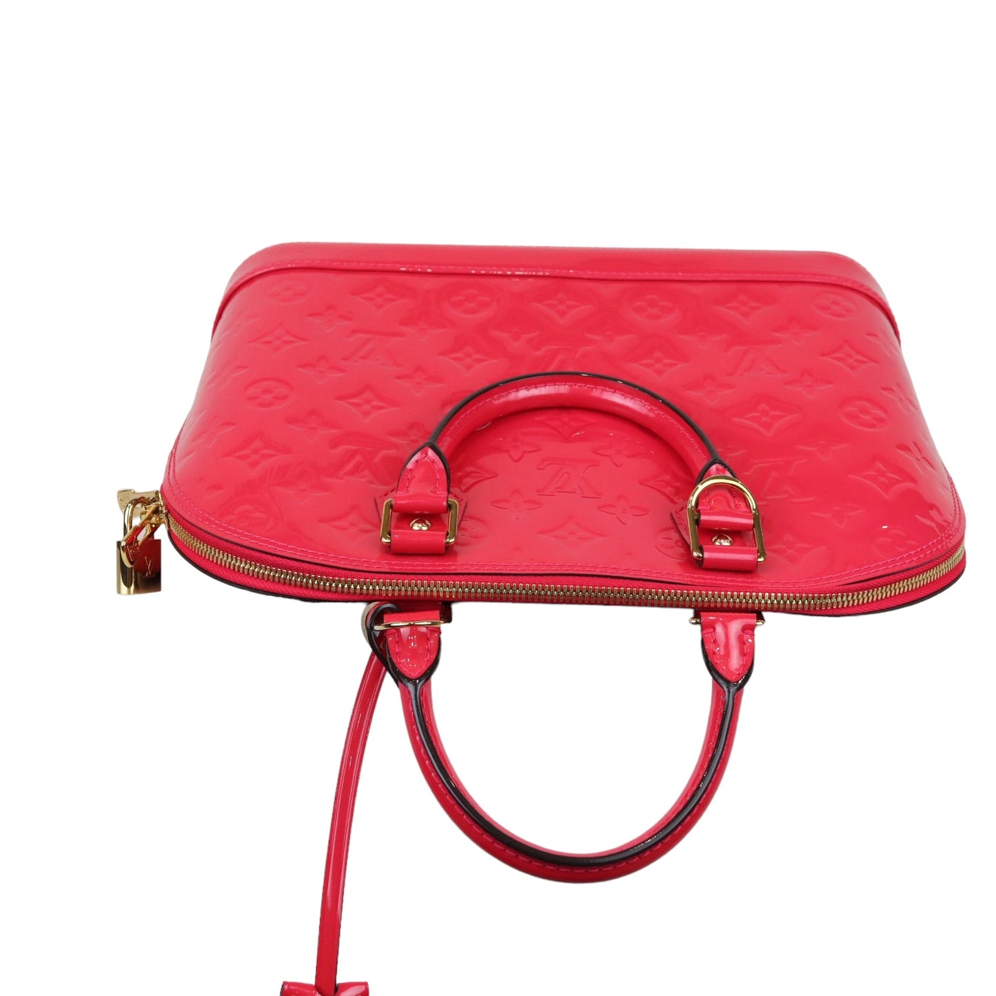 Louis-Vuitton Alma Vernis Monogram PM GHW