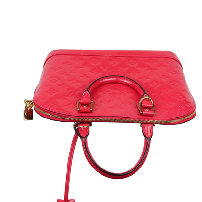 Louis-Vuitton Alma Vernis Monogram PM GHW
