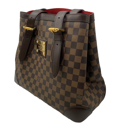 Louis-Vuitton Damier Ebene Hampstead MM Brown