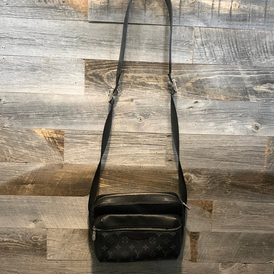 Louis Vuitton Monogram Eclipse Taiga Messenger Bag
