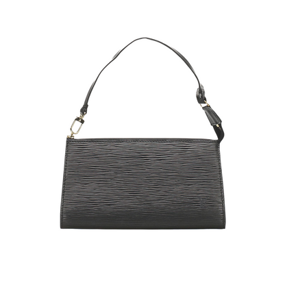 Louis-Vuitton Epi Pochette Accessoires Black