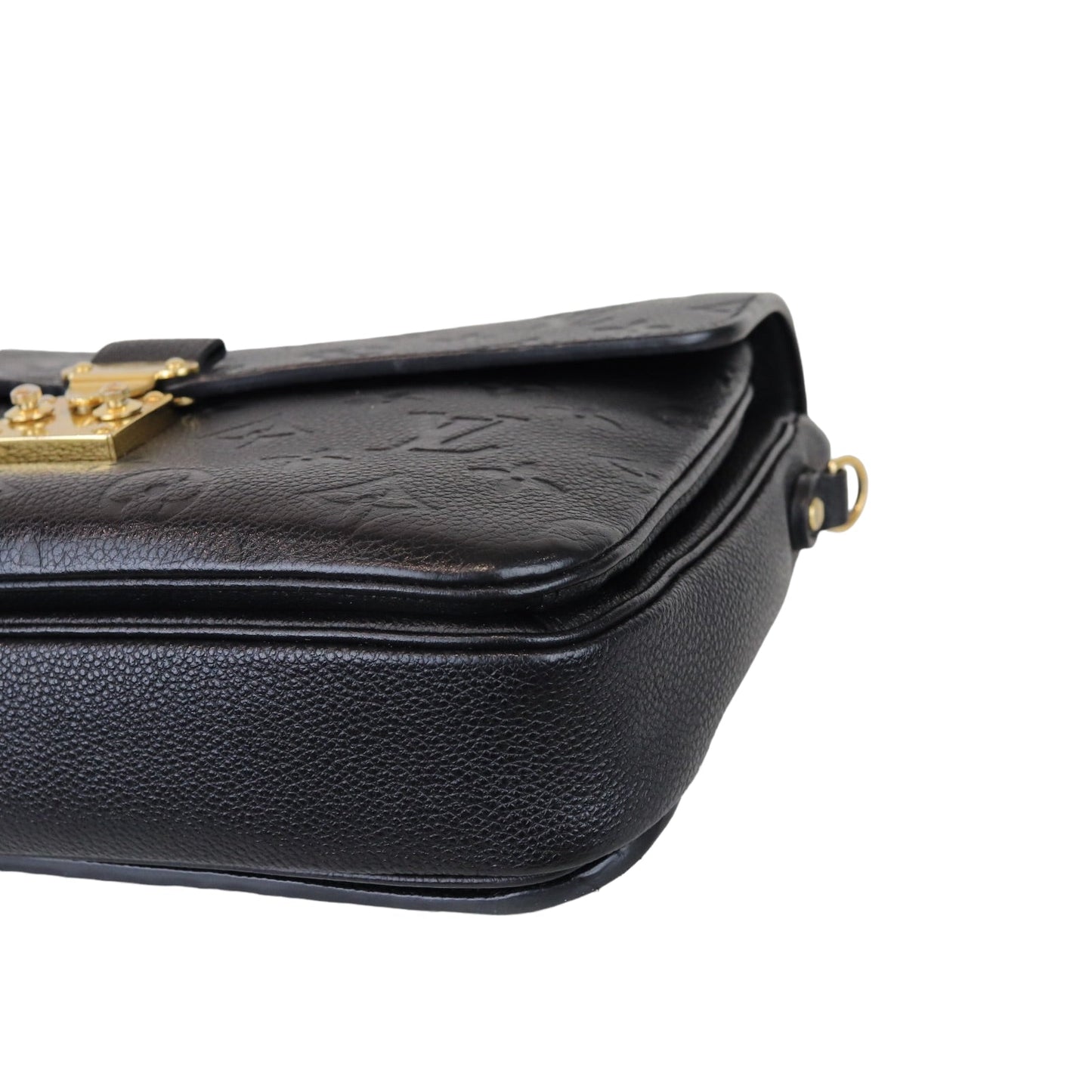 Louis-Vuitton Monogram Empreinte Pochette Metis Black GHW