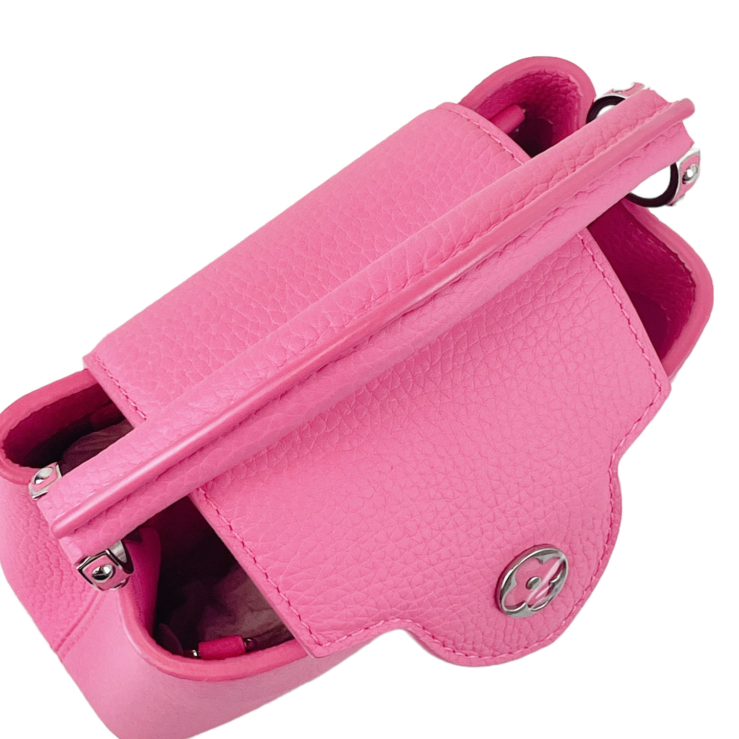 Louis-Vuitton Mini Capucines Pink SHW