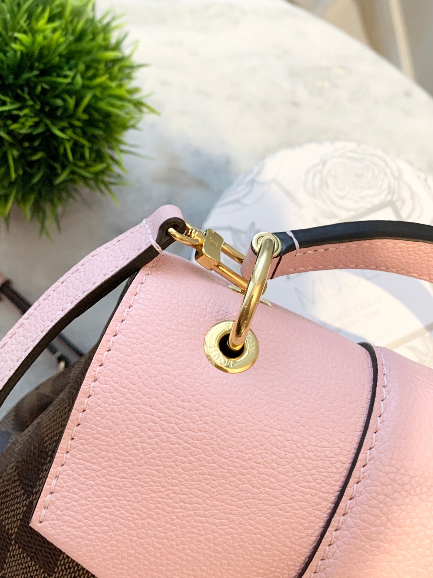 louis vuitton clapton backpack magnolia LOUIS VUITTON 2018 Damier Ebene Clapton Backpack In Magnolia – Franco Shops