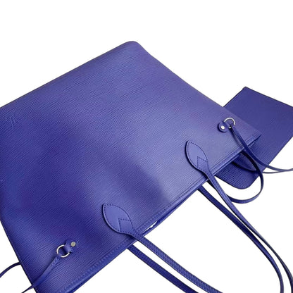 Louis-Vuitton Epi Neverfull MM Purple