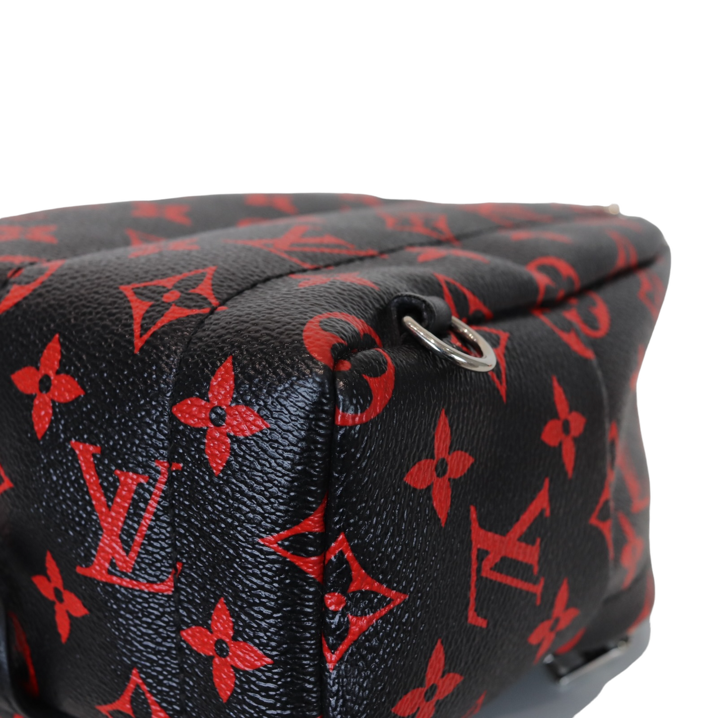 Louis-Vuitton Mini Palm Springs Infrarouge Canvas GHW