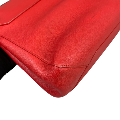 Louis-Vuitton Lockme ll Leather Red SHW