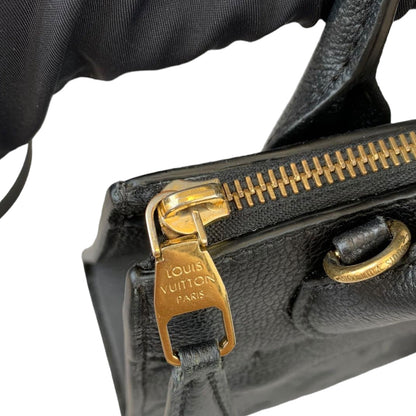 Louis-Vuitton Mini Pont Neuf Black Empreinte GHW