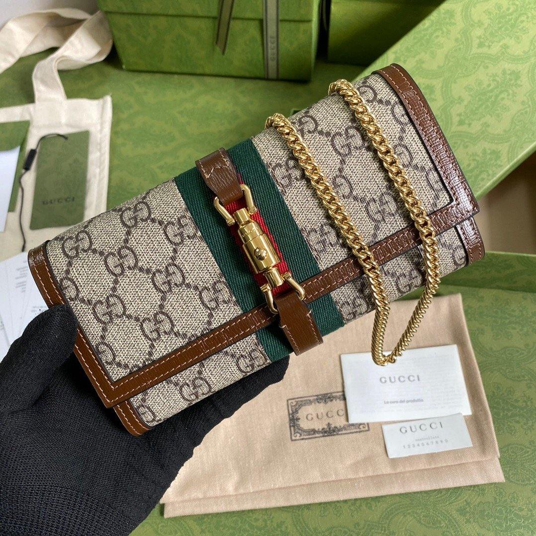 Gucci Jackie 1961 Chain Wallet