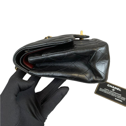 Classic Flap Black Medium Lambskin GHW