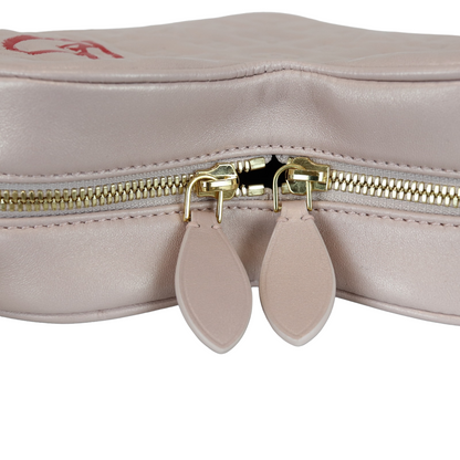 Louis-Vuitton Embossed Leather Sac Coeur Pink GHW