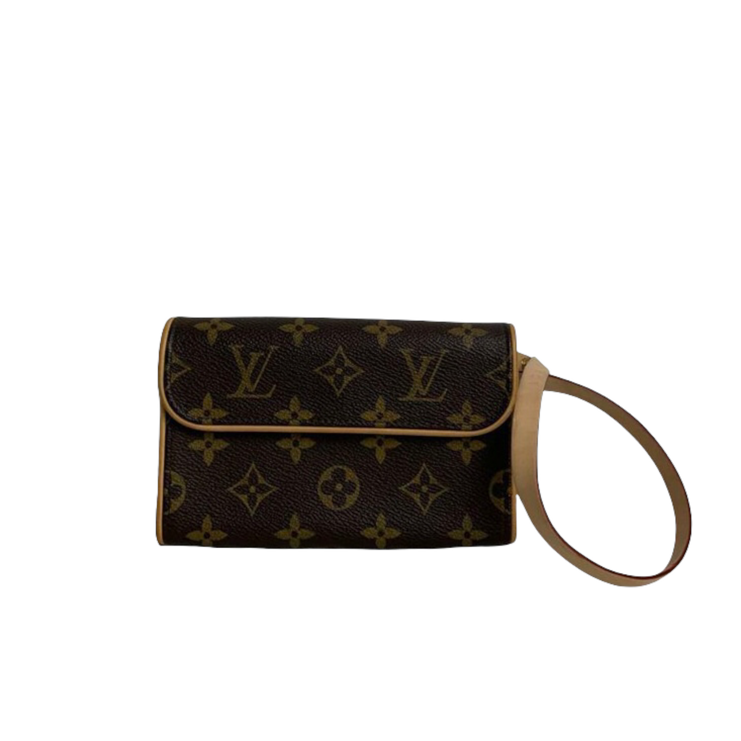Louis-Vuitton Monogram Florentine Pochette Canvas Brown GHW