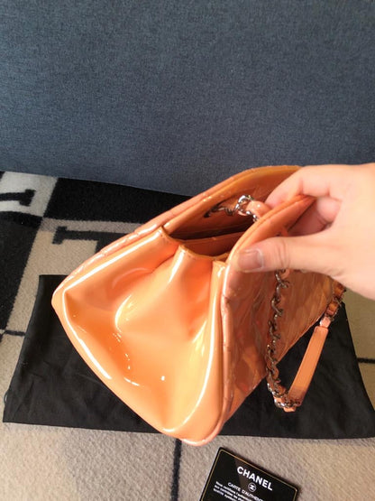 Patent Mademoiselle bowling bag