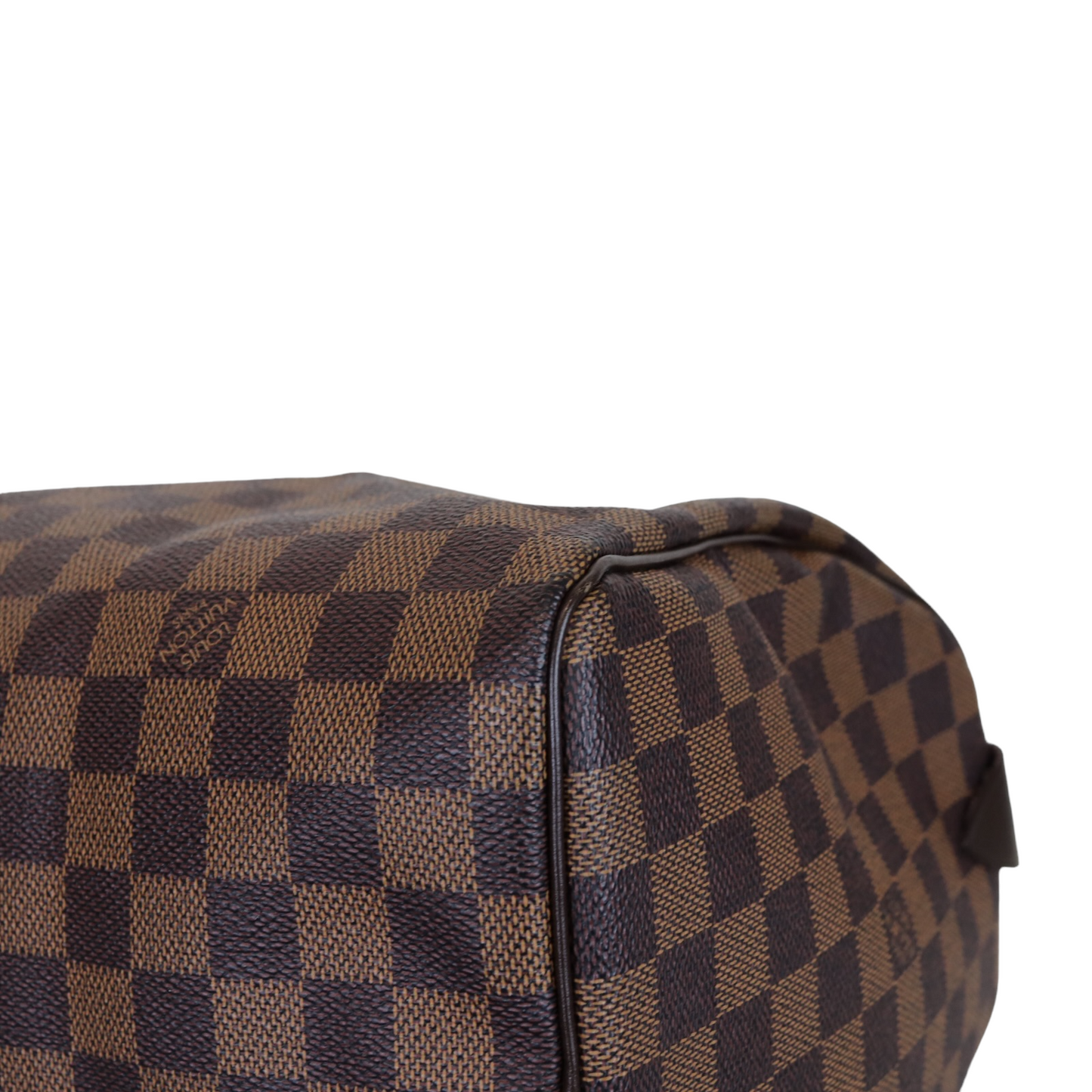 Louis-Vuitton Damier Ebene Speedy 30 Brown GHW