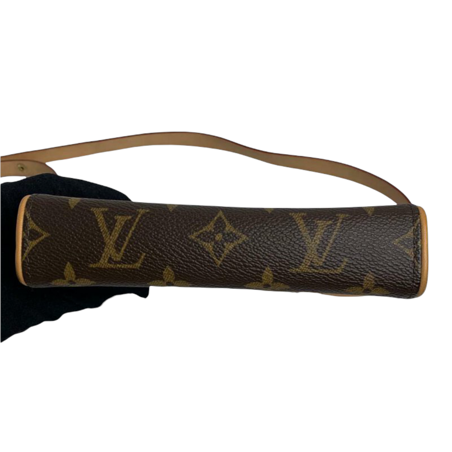 Louis-Vuitton Monogram Florentine Pochette Canvas Brown GHW