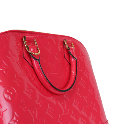 Louis-Vuitton Alma Vernis Monogram PM GHW