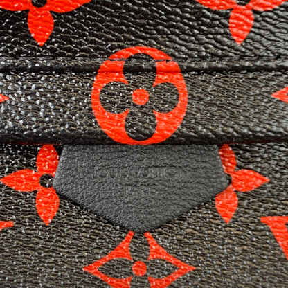 Louis-Vuitton Mini Palm Springs Infrarouge Canvas GHW