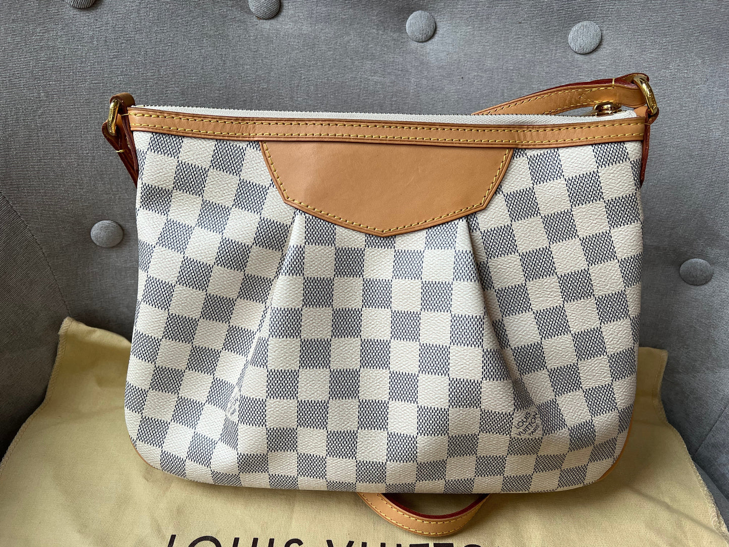 Louis Vuitton Siracusa Damier Azur