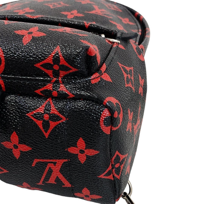 Louis-Vuitton Mini Palm Springs Infrarouge Canvas GHW