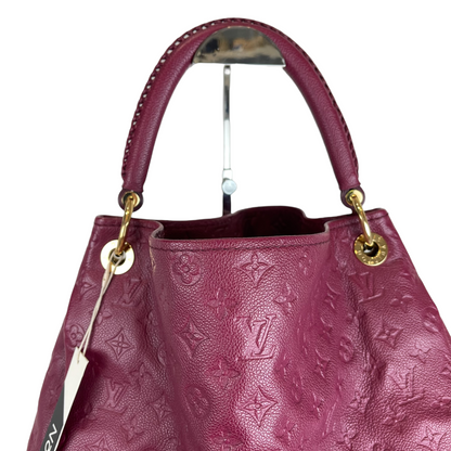 Louis-Vuitton Artsy MM Empreinte Burgundy GHW
