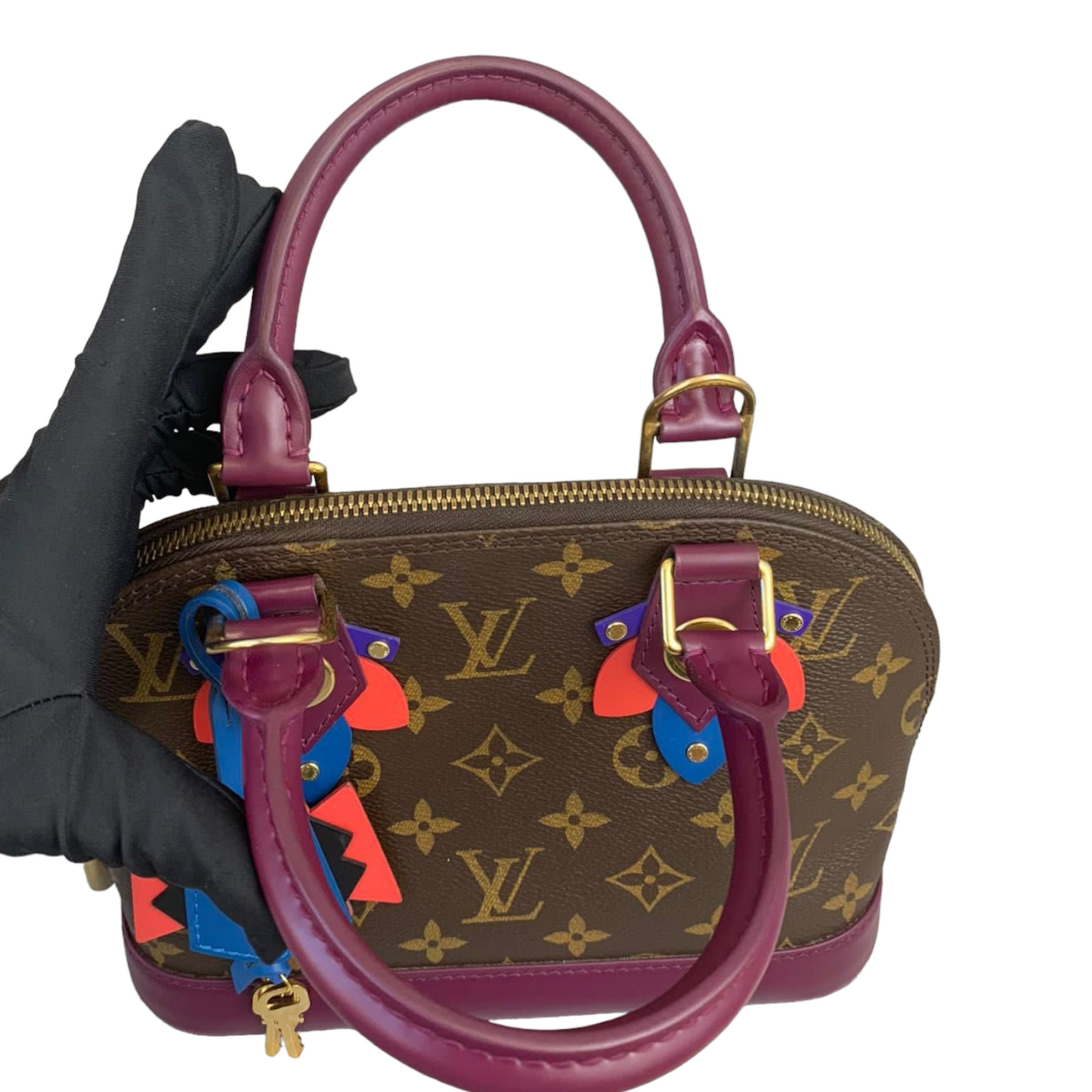 Louis-Vuitton Alma BB Totem Monogram GHW