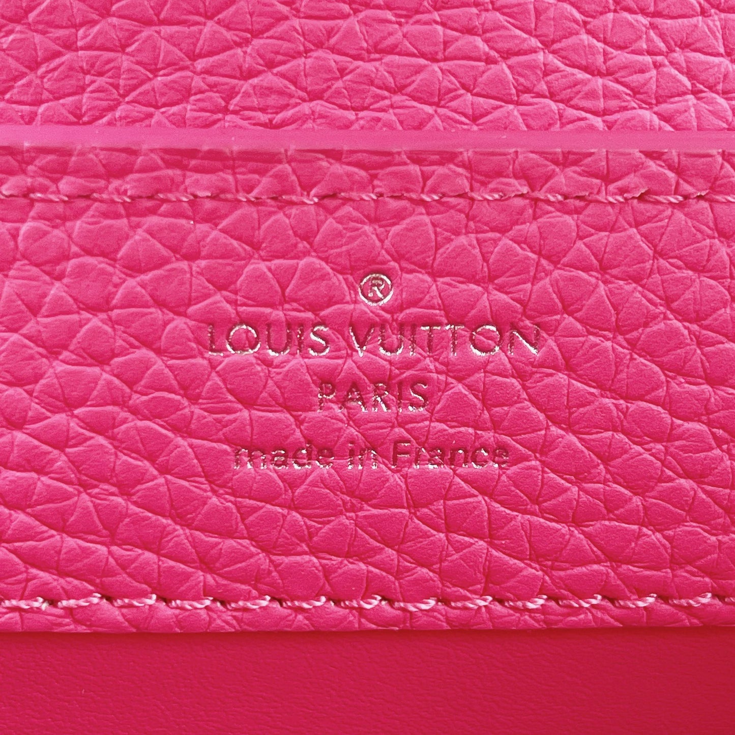 Louis-Vuitton Mini Capucines Pink SHW