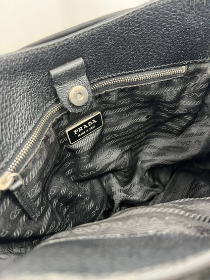 Prada Sort Skuldertaske