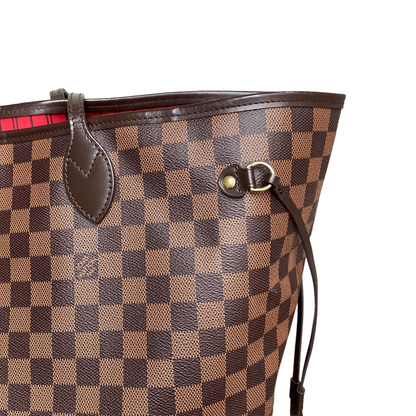 Louis-Vuitton Neverfull GM Damier Ebene Canvas GHW