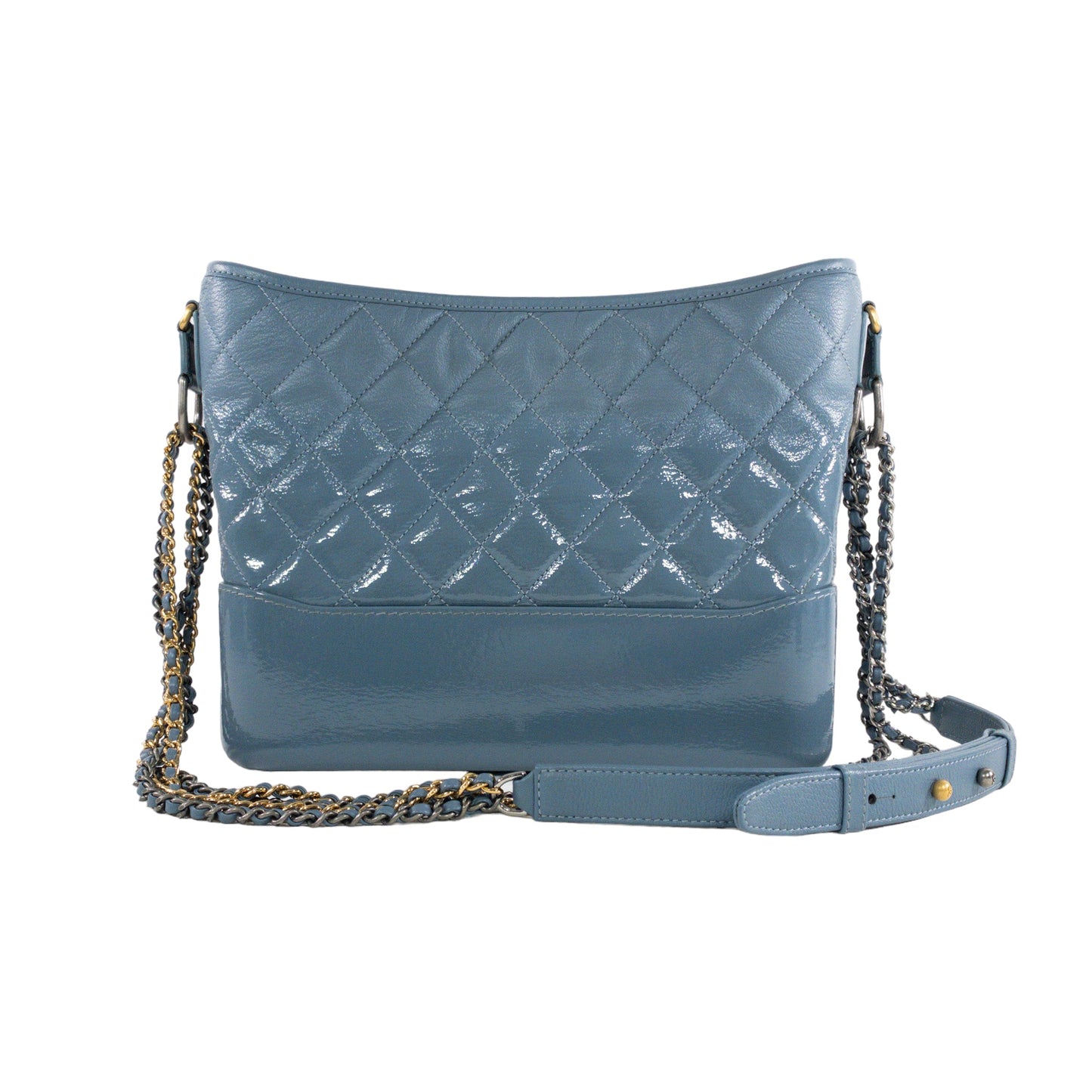 Chanel Blue Glazed Large Gabrielle