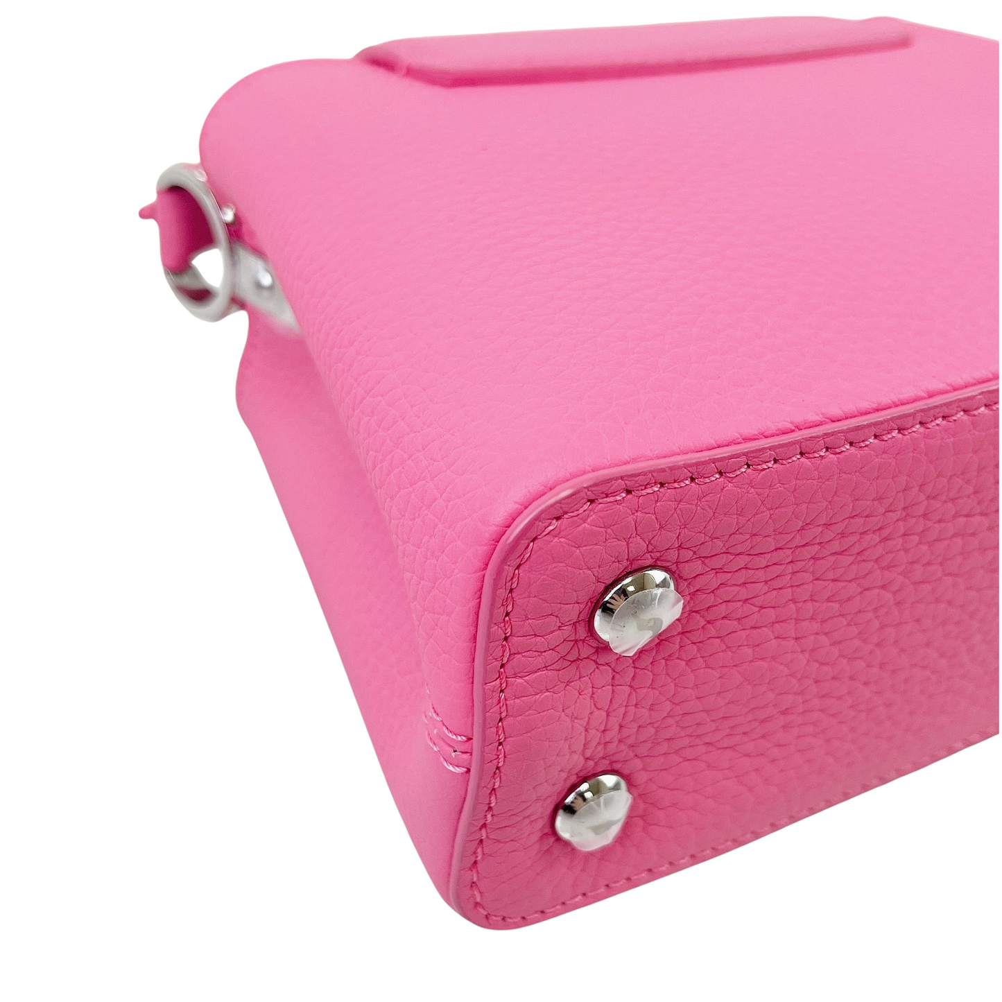 Louis-Vuitton Mini Capucines Pink SHW
