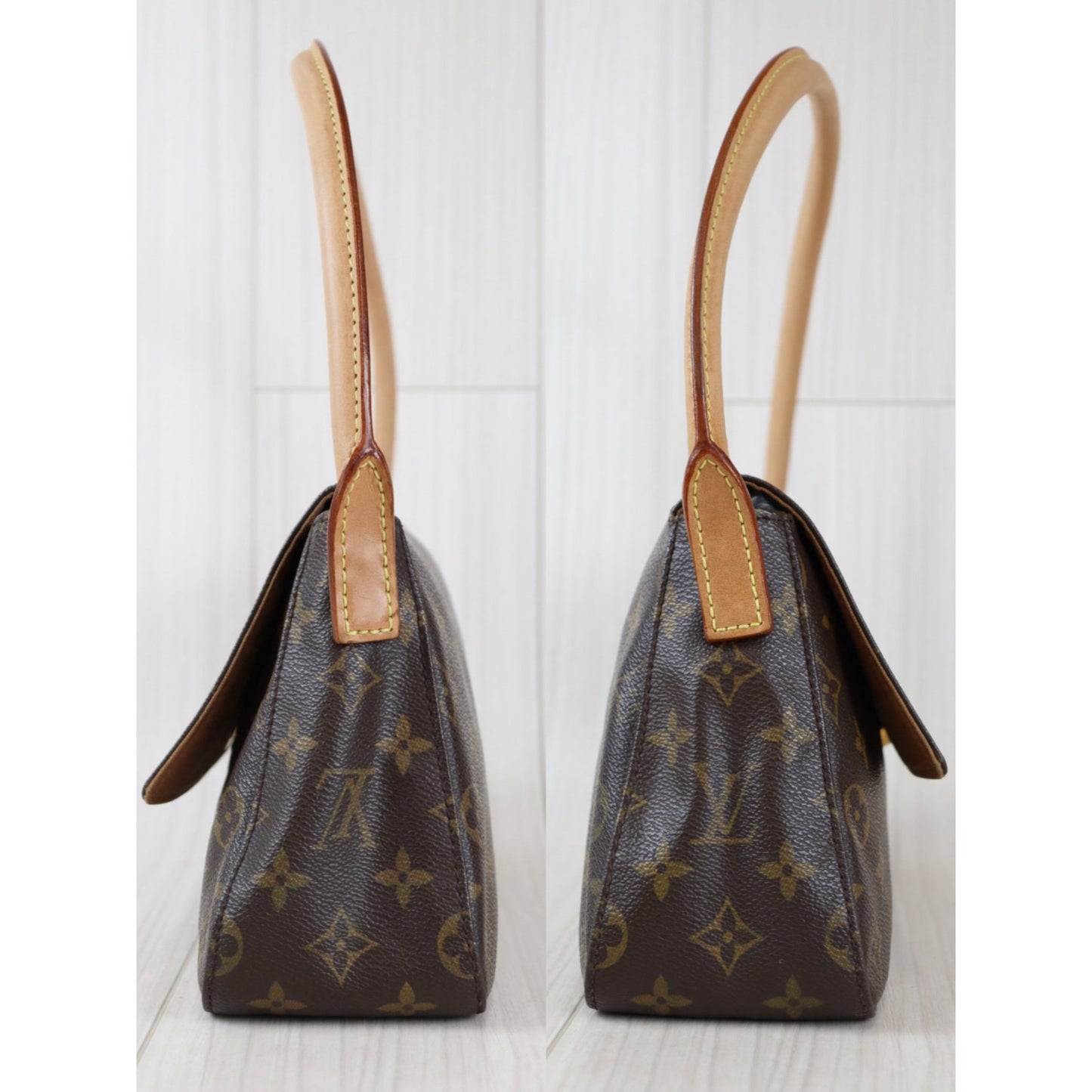 Rank AB ｜ LV Monogram Mini looping Shoulder Bag ｜080604