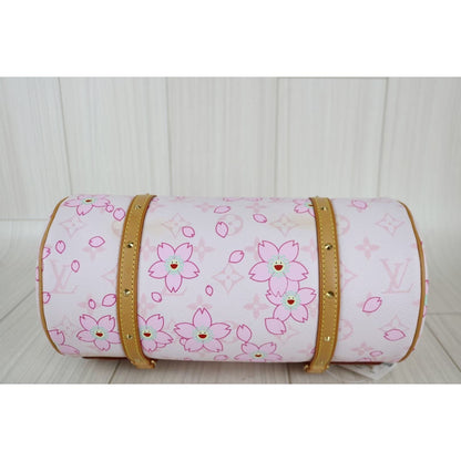 Rank A ｜LV Monogram Cherry Blossom Rose Pink Takashi Murakami｜ 062112