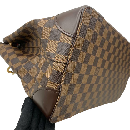 Louis-Vuitton Damier Ebene Hampstead MM Brown