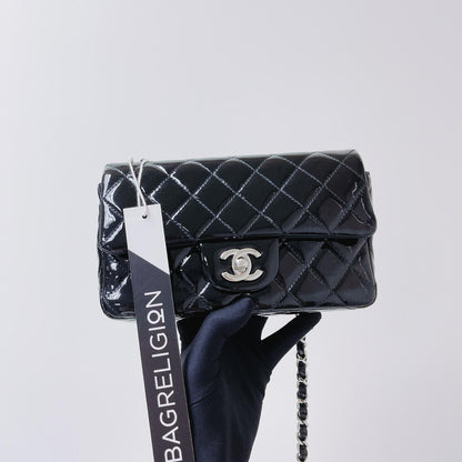 Mini Rectangle Flap Black