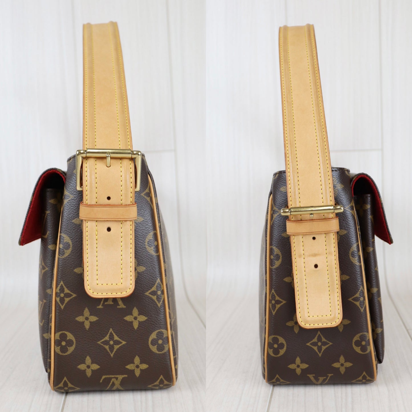 Rank A ｜LV Monogram Viva Cite GM Shoulder Bag｜082602