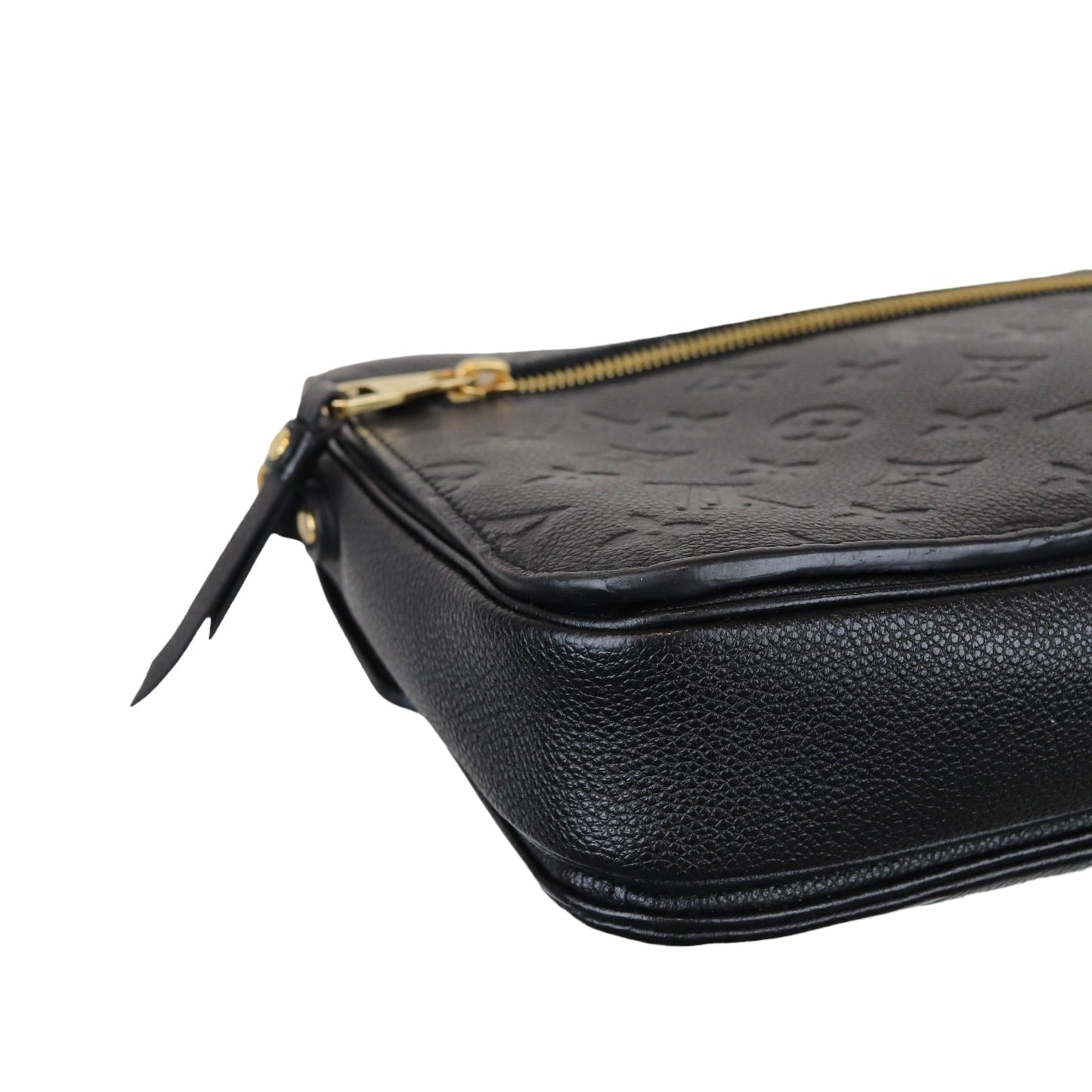 Louis-Vuitton Monogram Empreinte Pochette Metis Black GHW