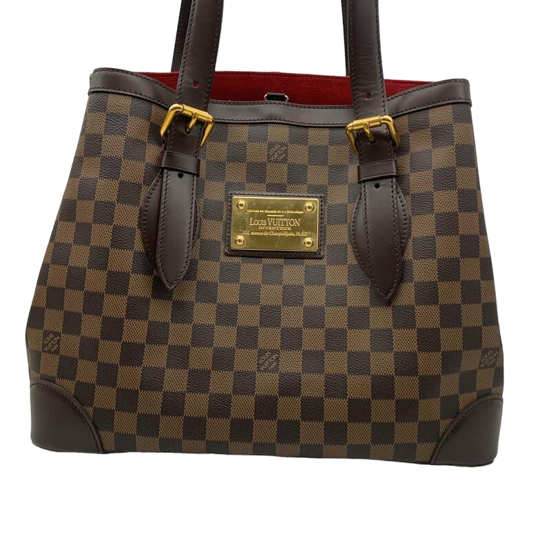 Louis-Vuitton Damier Ebene Hampstead MM Brown
