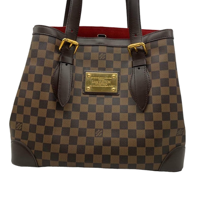 Louis-Vuitton Damier Ebene Hampstead MM Brown