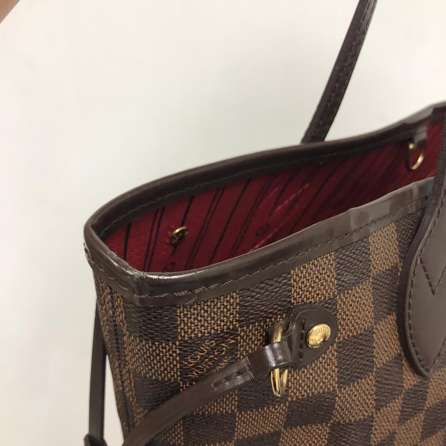 Louis-Vuitton Neverfull PM Damier Ebene Canvas