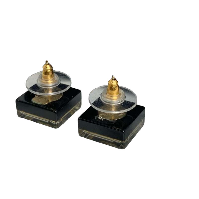 Square Acrylic Earrings GHW