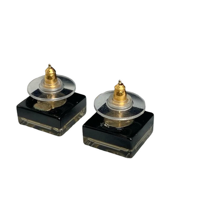 Square Acrylic Earrings GHW