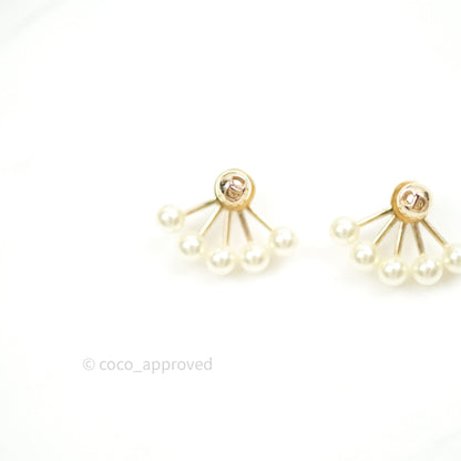 Christian Dior Pearl La Peite Tribale Earrings