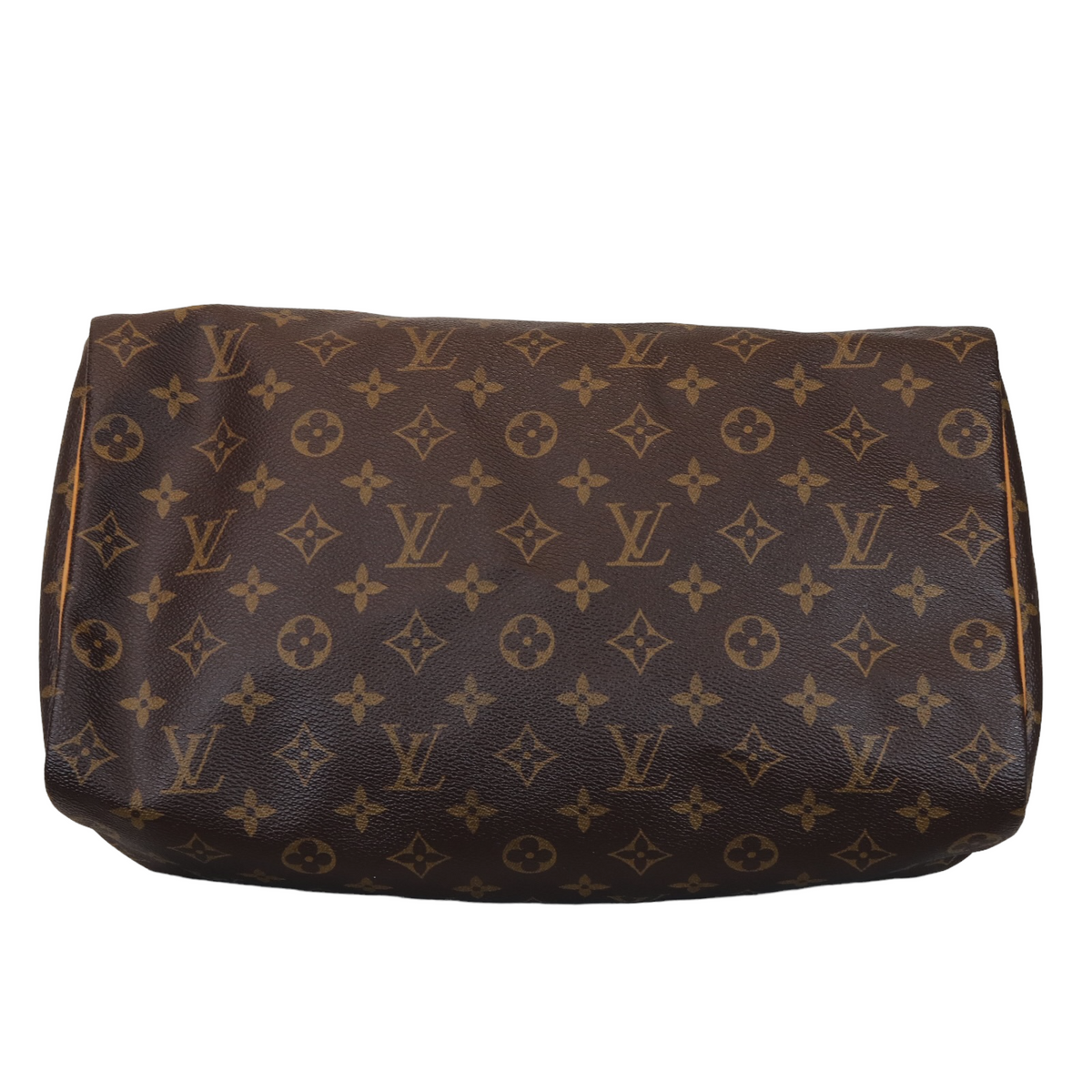 Louis-Vuitton Monogram Speedy 35 Brown GHW