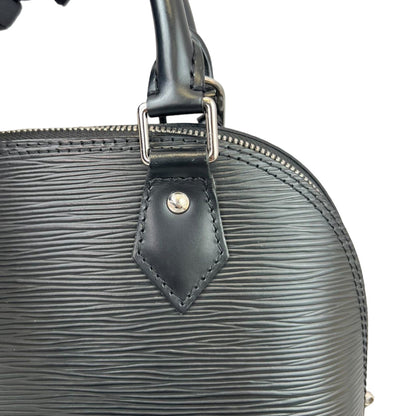 Louis-Vuitton Alma BB Black Epi SHW