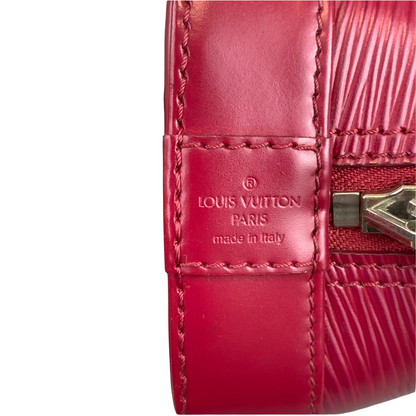 Louis-Vuitton Alma BB Epi Leather Red SHW