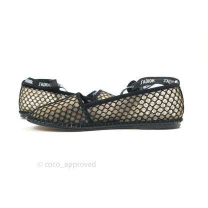 Christian Dior Nicely-D Lace-Up Espadrilles Size 39