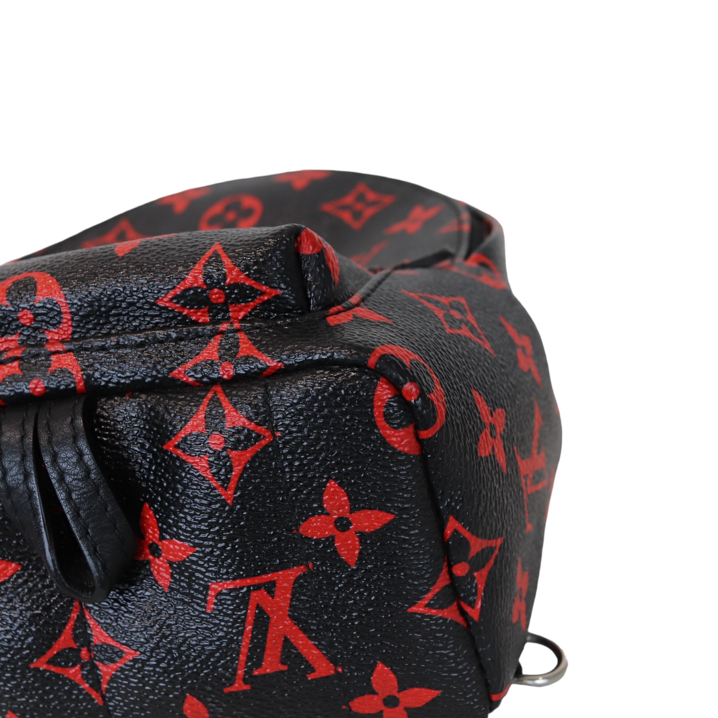 Louis-Vuitton Mini Palm Springs Infrarouge Canvas GHW