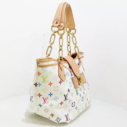Louis-Vuitton Multicolour Monogram Annie White GHW