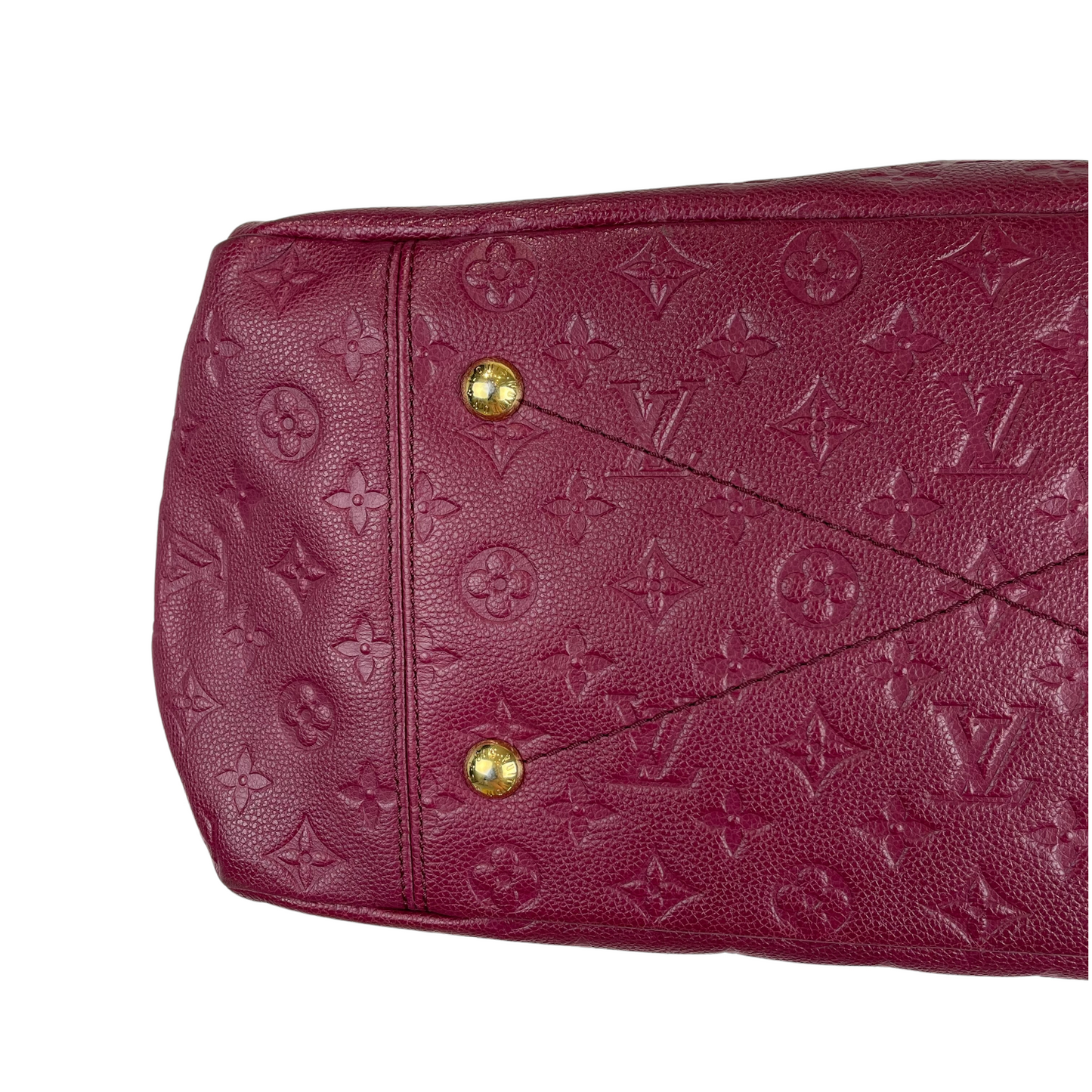 Louis-Vuitton Artsy MM Empreinte Burgundy GHW